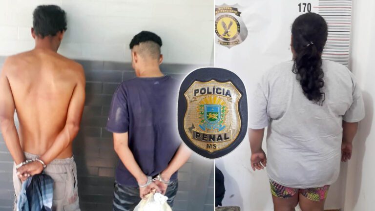 Polícia Penal cumpre três mandados de prisão em Corumbá