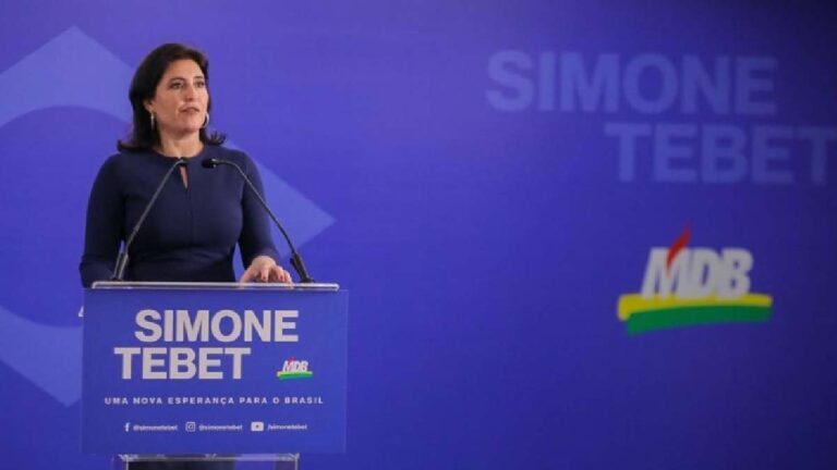 Simone Tebet é a primeira mulher a entrar na disputa eleitoral à Presidência em 2022