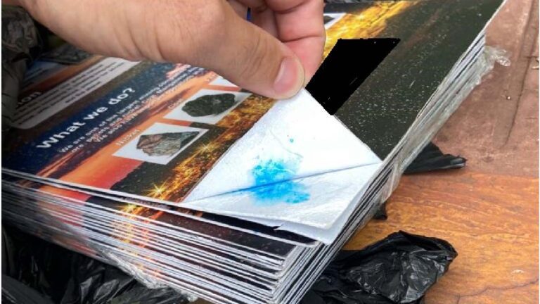 PF apreende carregamento de droga escondida em meio a folhas de papel em Corumbá