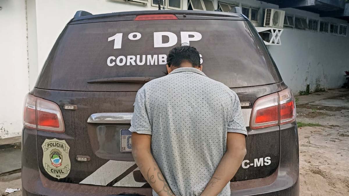 Você está visualizando atualmente Condenado a 8 anos de prisão por estupro de vulnerável é preso pela Polícia Civil de Corumbá