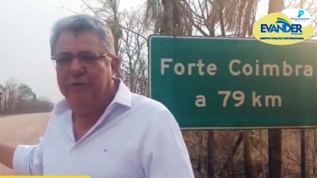 Deputado Evander assegurou investimentos de infraestrutura e acessibilidade no Pantanal 5 forte coimbra