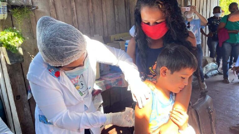 Corumbá inicia vacinação de crianças com 11 e 10 anos neste final de semana