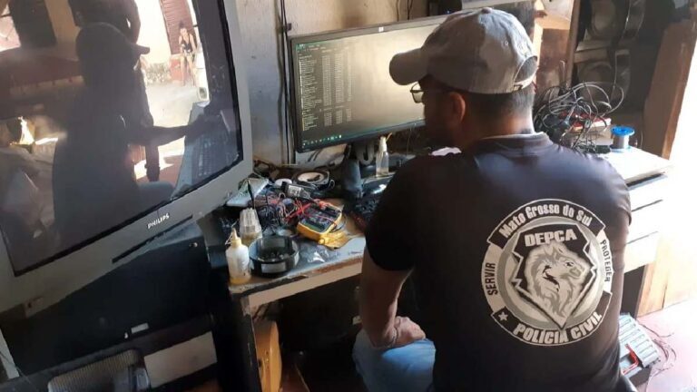 Acusado de compartilhar pedofilia é preso pela Polícia Civil de Corumbá