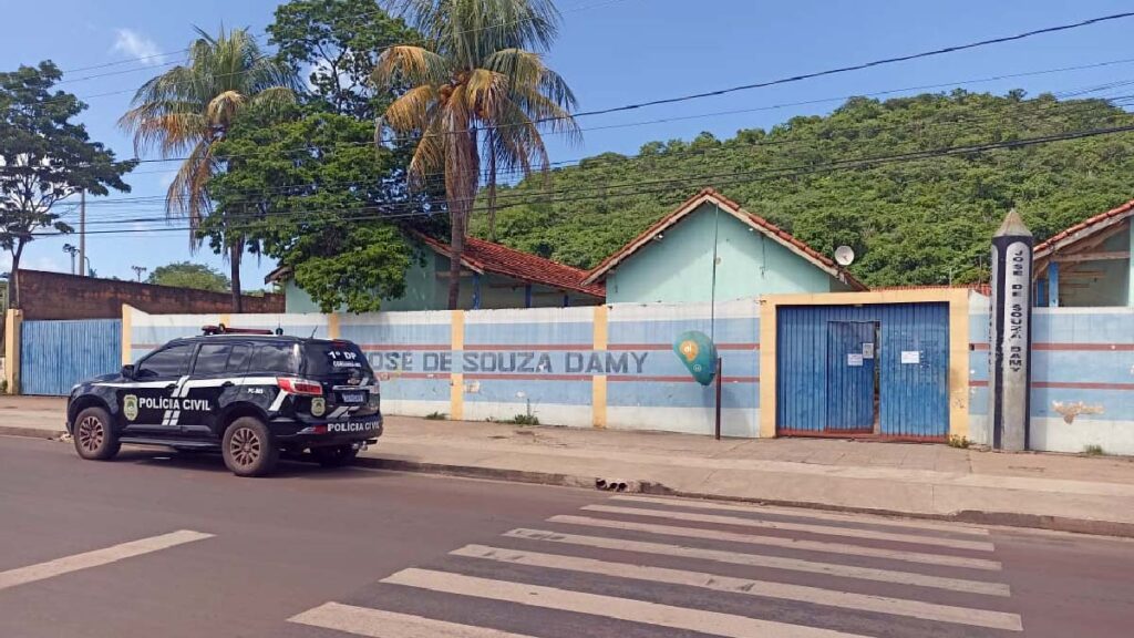 Motorista de aplicativo é preso suspeito de participar de sequestro em escola de Corumbá 3 policia escola