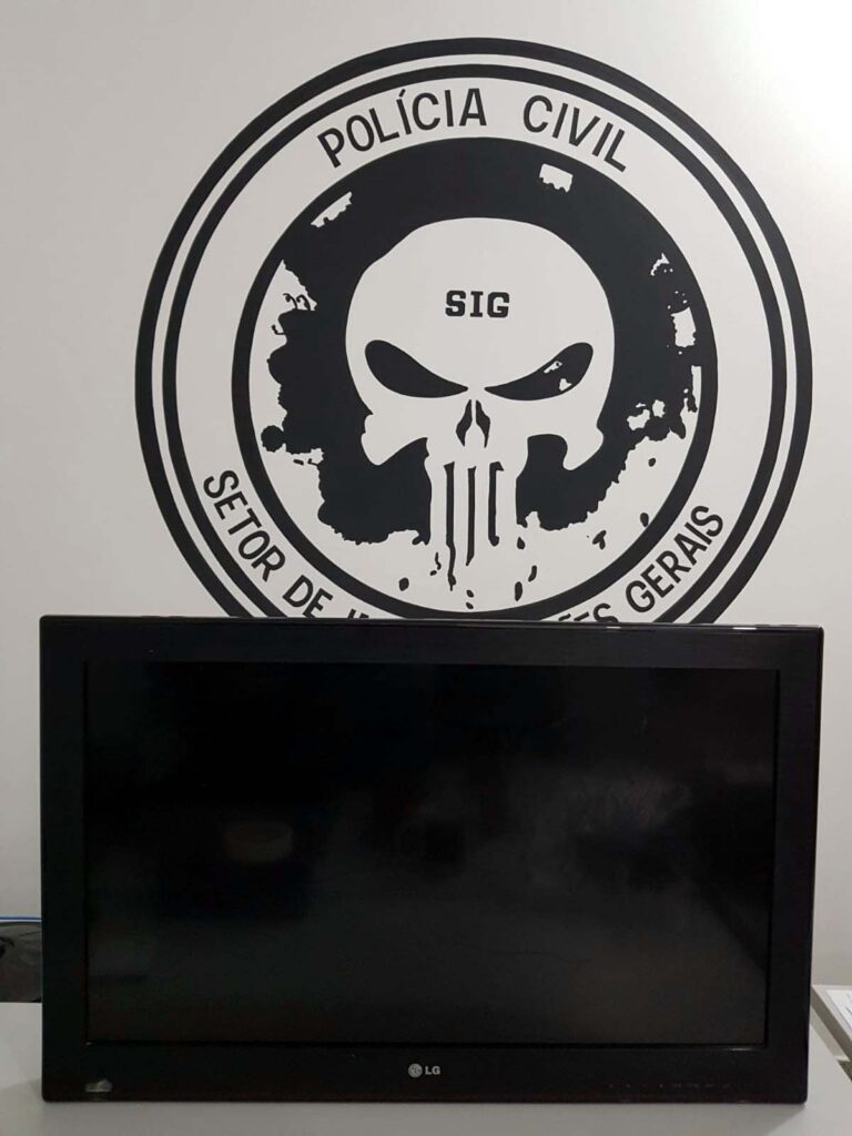 Polícia Civil recupera televisor furtado e prende mulher por receptação em Corumbá 2 televisor