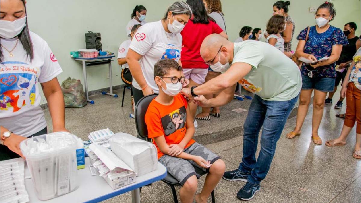 Leia mais sobre o artigo Corumbá aplicou 436 doses de vacina em Crianças