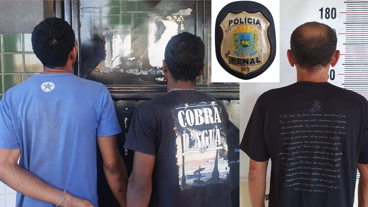Você está visualizando atualmente Foragidos da justiça são presos pela Polícia Penal de Corumbá