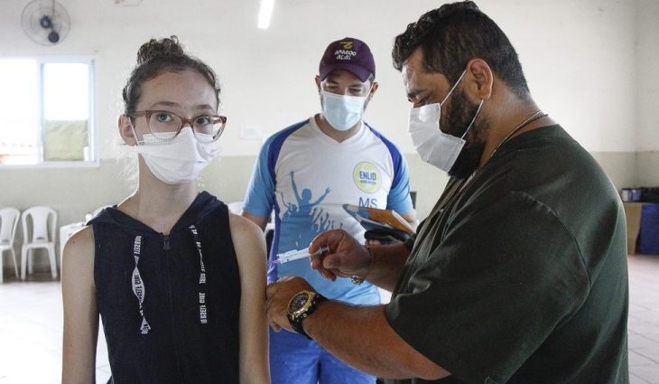 Mais de 35 mil crianças de 5 a 11 anos já receberam vacina contra Covid em MS