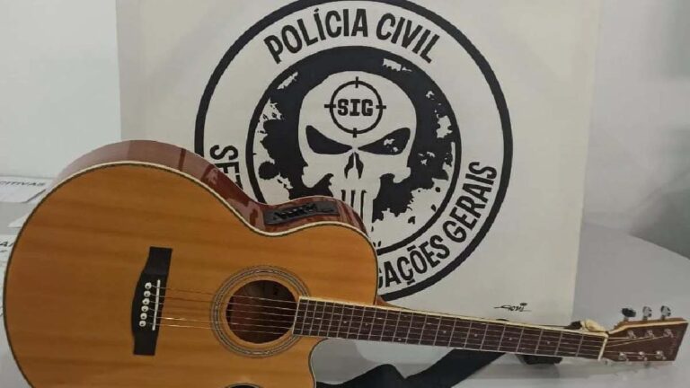 Polícia Civil recupera violão furtado em ônibus de viagem entre Campo Grande e Corumbá