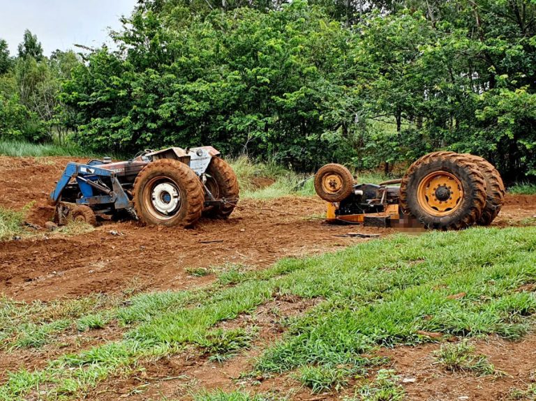 Trabalhador morre esmagado por trator em fazenda de MS