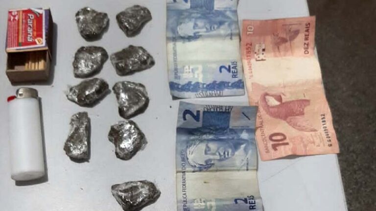 Homem é preso após ser flagrado comercializando drogas no Poliesportivo