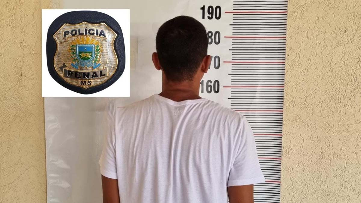 No momento, você está visualizando Condenado por violência doméstica é preso pela Polícia Penal de Corumbá