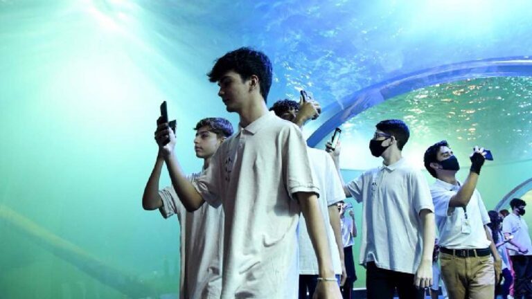 Estudantes começam a participar de visitação guiada ao Bioparque Pantanal