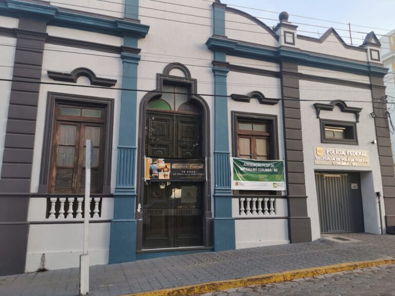 Serviços administrativos na Polícia Federal de Corumbá podem ser solicitados por whatsapp