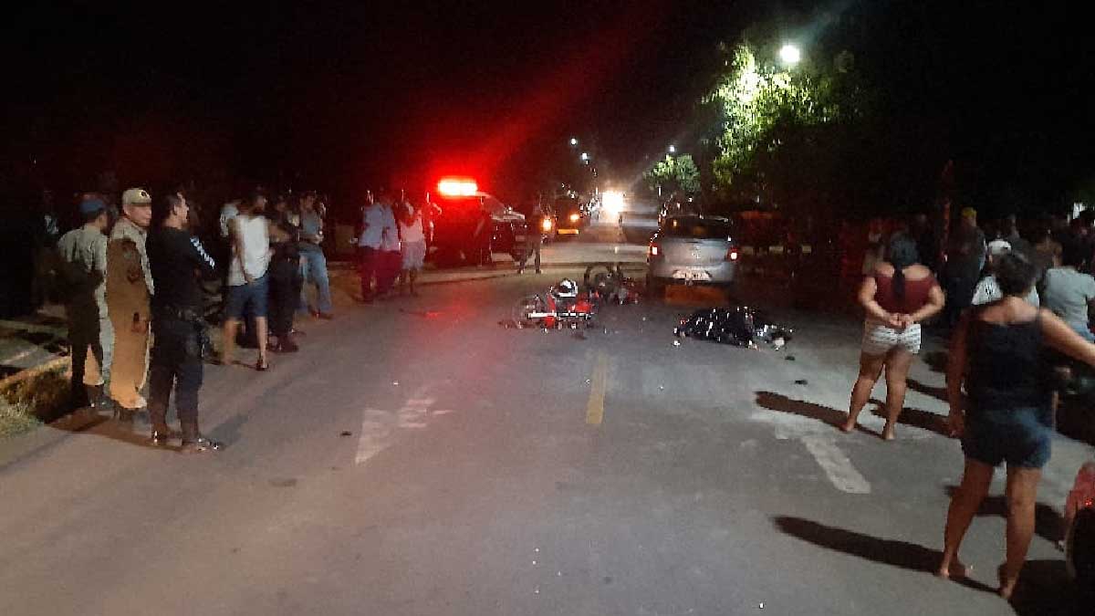 Você está visualizando atualmente Colisão entre motocicletas deixa um morto e um ferido em Corumbá