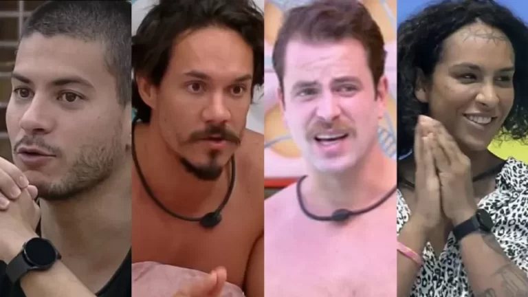 BBB22: Eslô sai e paredão falso é entre Arthur, Eli, Gustavo e Lina