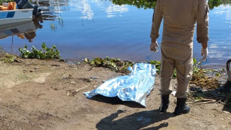 Corpo com ferimento no pescoço é encontrado por pescadores no Rio Paraguai
