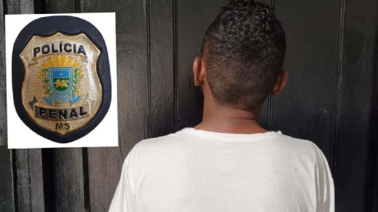 Condenado a 10 anos de prisão por roubo é detido pela Polícia Penal em Corumbá