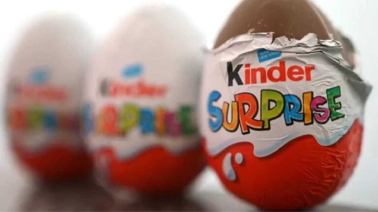 Anvisa proíbe venda e importação de chocolate Kinder por risco de salmonela