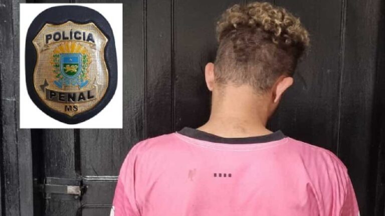 Foragido, condenado por receptação é preso pela Polícia Penal em Ladário