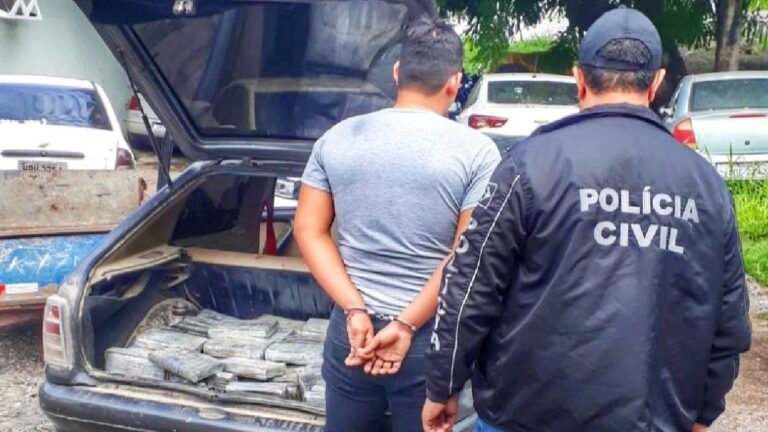 Cocaína avaliada em mais de R$ 7 milhões é apreendia pela Polícia Civil no Popular Nova