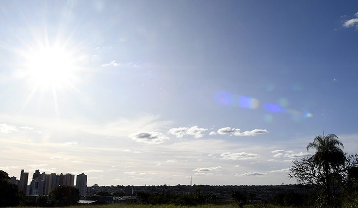 Cemtec: previsão é de sol com poucas nuvens e temperatura em elevação em MS