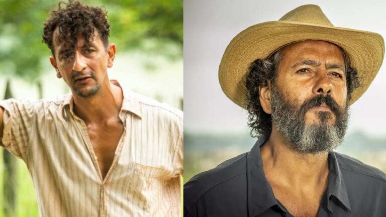 Zé Leôncio se impressiona com semelhança de José Lucas com seu pai