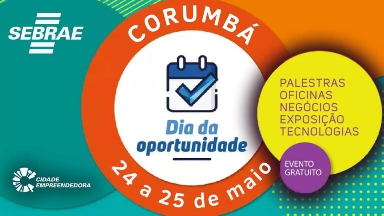 Em Corumbá, Dia da Oportunidade leva mais de 60 capacitações e palestra sobre modelo Disney de atendimento