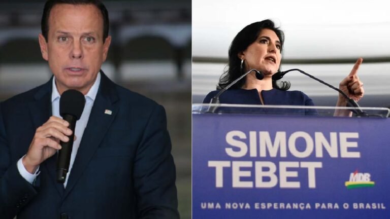 Doria desiste de concorrer à presidência e aumenta chances de Simone Tebet como 3ª via