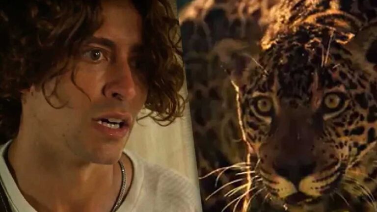Ao fugir para tapera de Juma, Jovê terá encontro assustador com a onça Marruá
