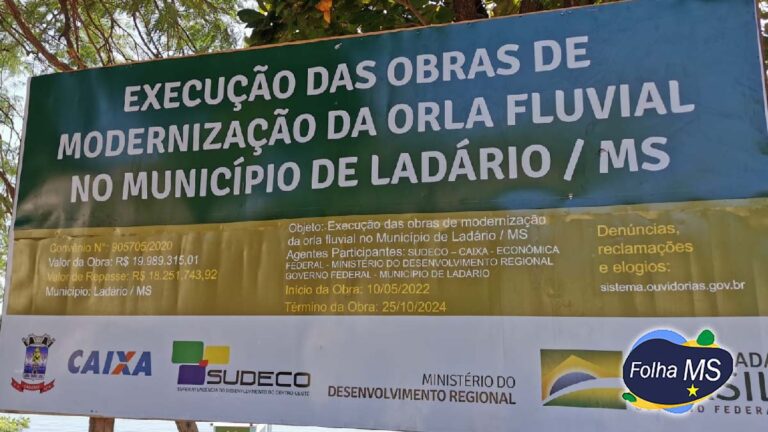 Orla Portuária de Ladário deve ser retomada após análise da Sudeco