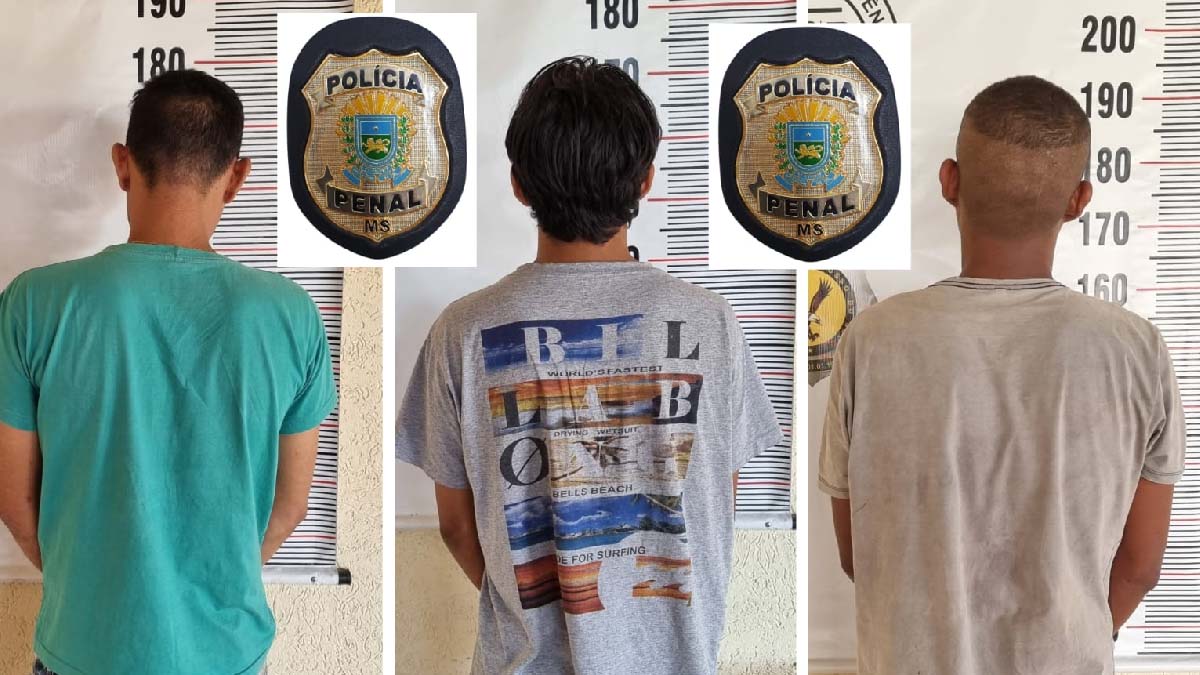 Você está visualizando atualmente Condenados por roubo e tráfico são presos pela Polícia Penal de Corumbá