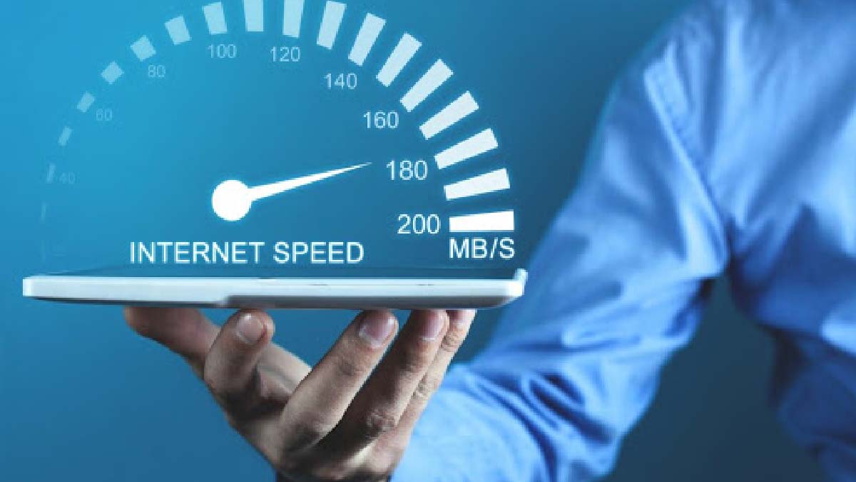 velocidade internet