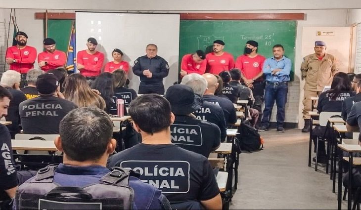 Policiais Penais recebem treinamento de armamentos e manutenção