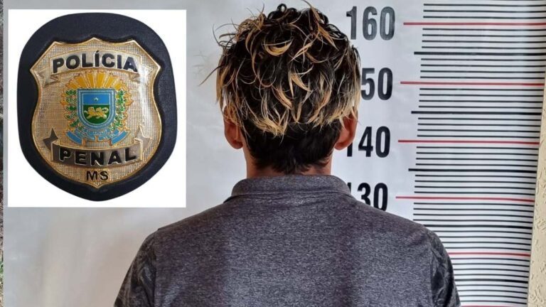 Homem descumpre medida protetiva e acaba preso pela Polícia Penal de Corumbá