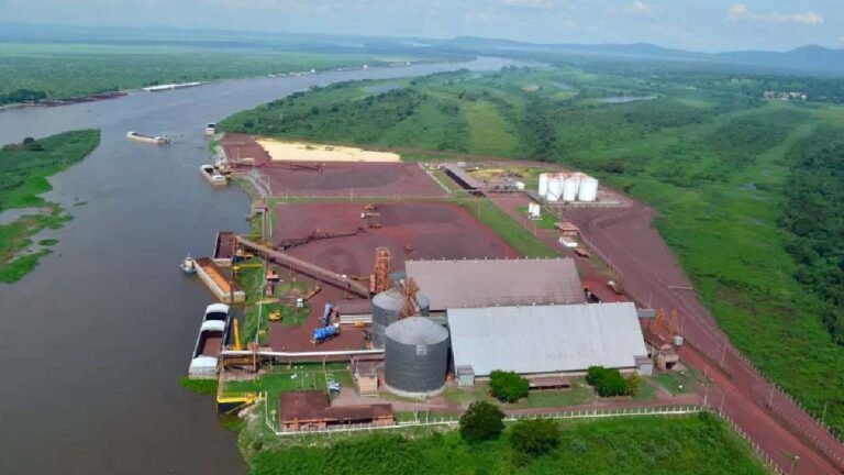 Hidrovia do Paraguai amplia navegação e movimenta 1,4 milhão de toneladas em MS