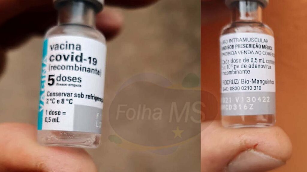 Acusado de furto, ex-vereador disse que pegou frasco para denunciar “vacina vencida” 2 vacinas