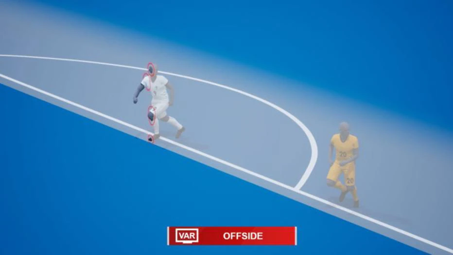 Leia mais sobre o artigo Fifa anuncia uso do impedimento semiautomático na Copa do Catar; veja como tecnologia funciona