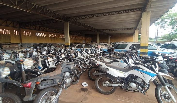 Secretaria de Administração promove leilão com 111 lotes de motocicletas