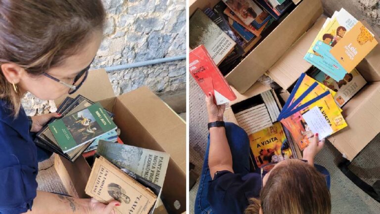 O Instituto Homem Pantaneiro realiza campanha de arrecadação de livros