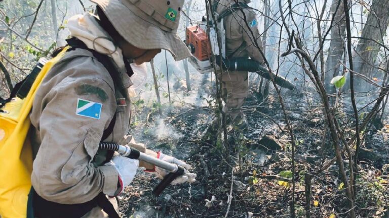 70 militares reforçam combate e prevenção aos incêndios no Pantanal