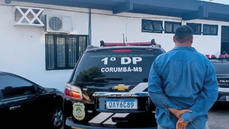 Homem flagrado transportando cocaína de Corumbá até a capital é preso pela Polícia Civil