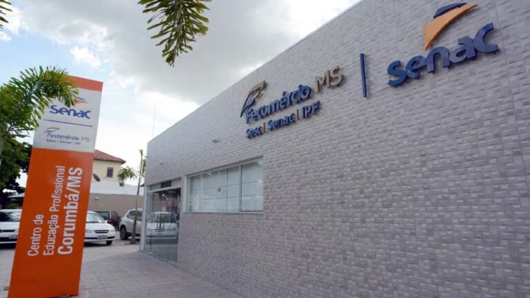Senac Corumbá oferece seis cursos com bolsas 100% gratuitas