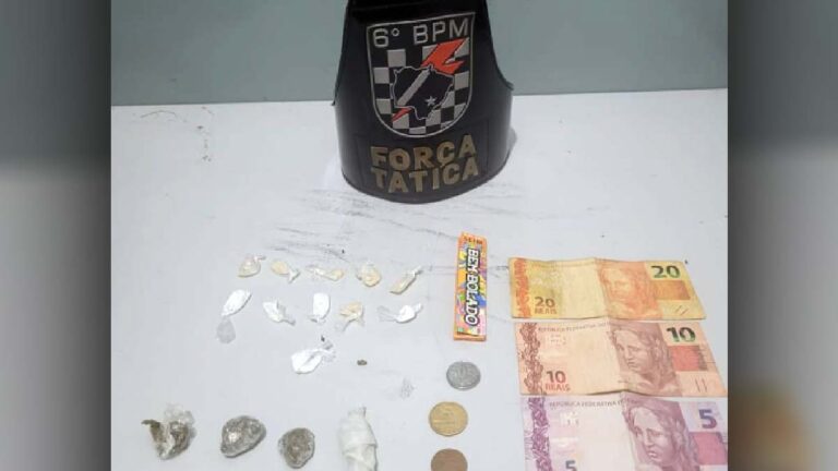 Homem é preso após ser flagrado comercializando entorpecentes no Cristo Redentor