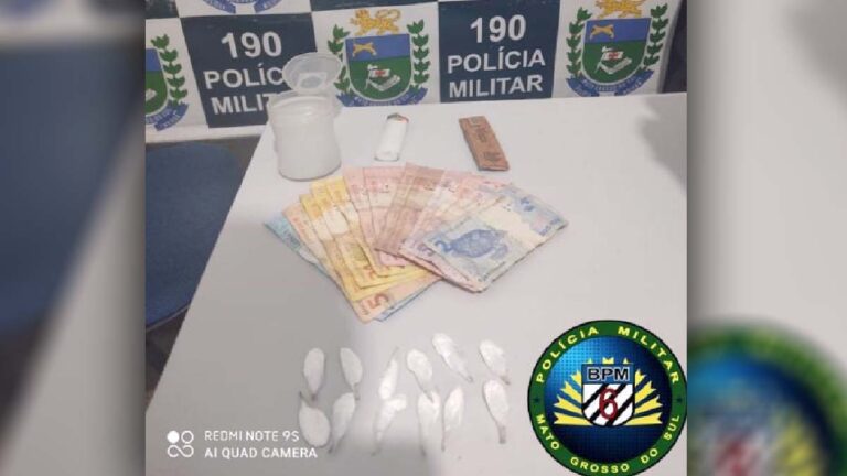 Homem que usava dinheiro de programa social para traficar é preso pela PM em Corumbá