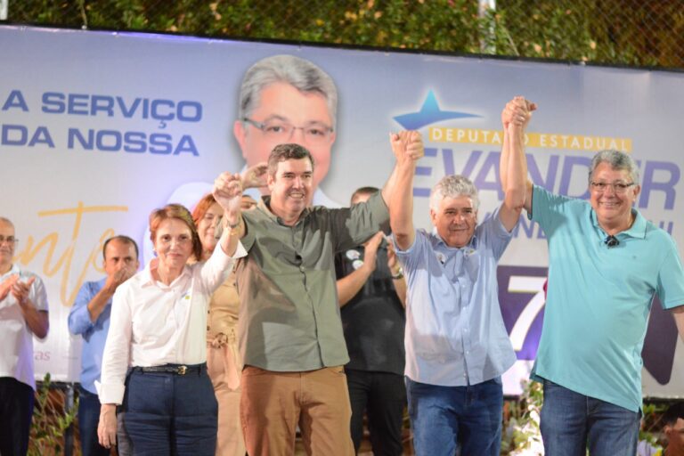 Lideranças reforçam campanha de Evander como um dos candidatos mais influentes do Estado