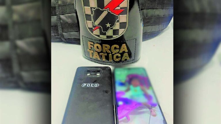 Força Tática prende foragido da justiça e recupera celular furtado de lava jato
