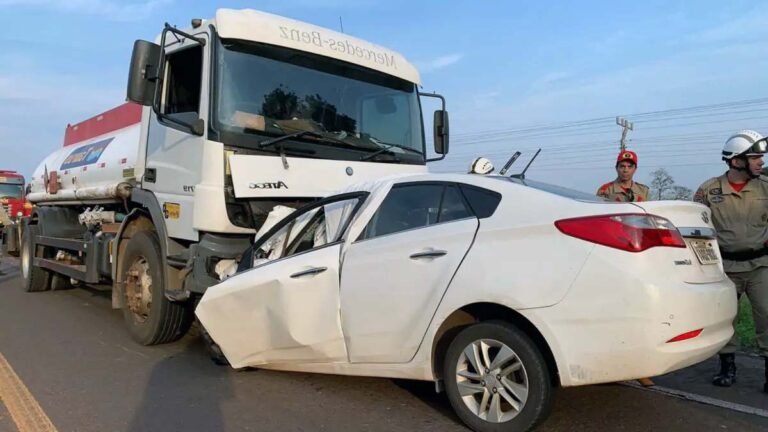 Família que morreu em acidente na BR-262 retornava de viagem a Bolívia