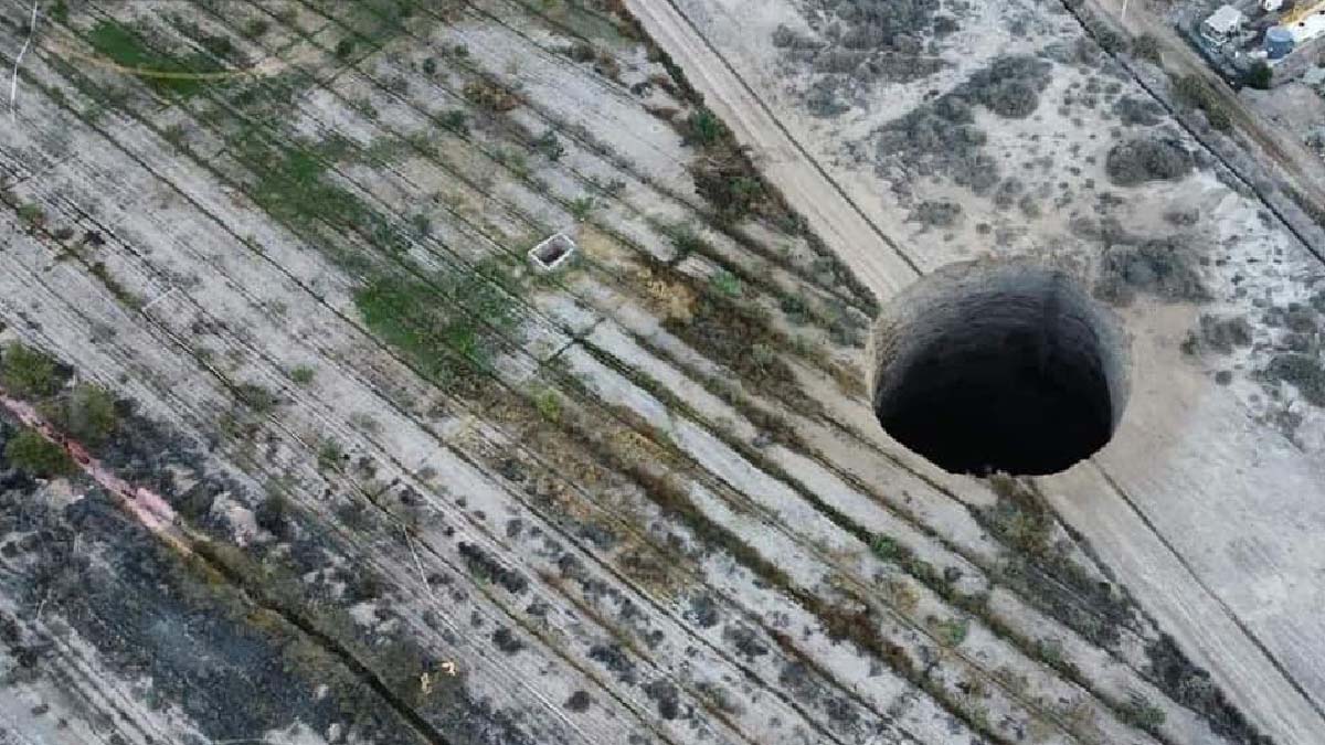 Você está visualizando atualmente Buraco gigante no deserto do Chile não para de crescer e intriga cientistas