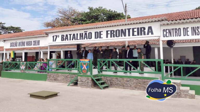 Solenidade marca as comemorações do Dia do Soldado em Corumbá